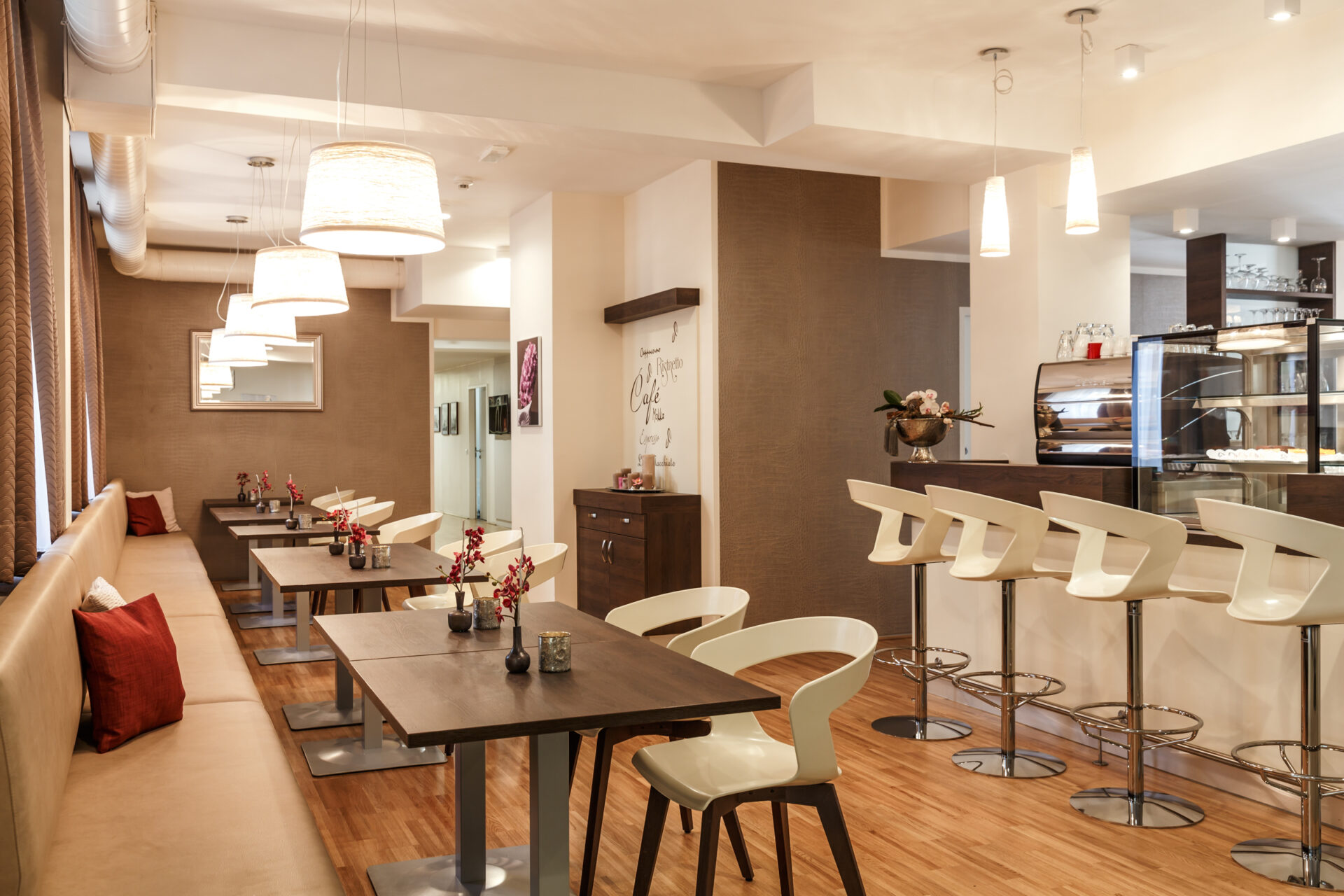 Cafe bei OptimaMed in Wildbad